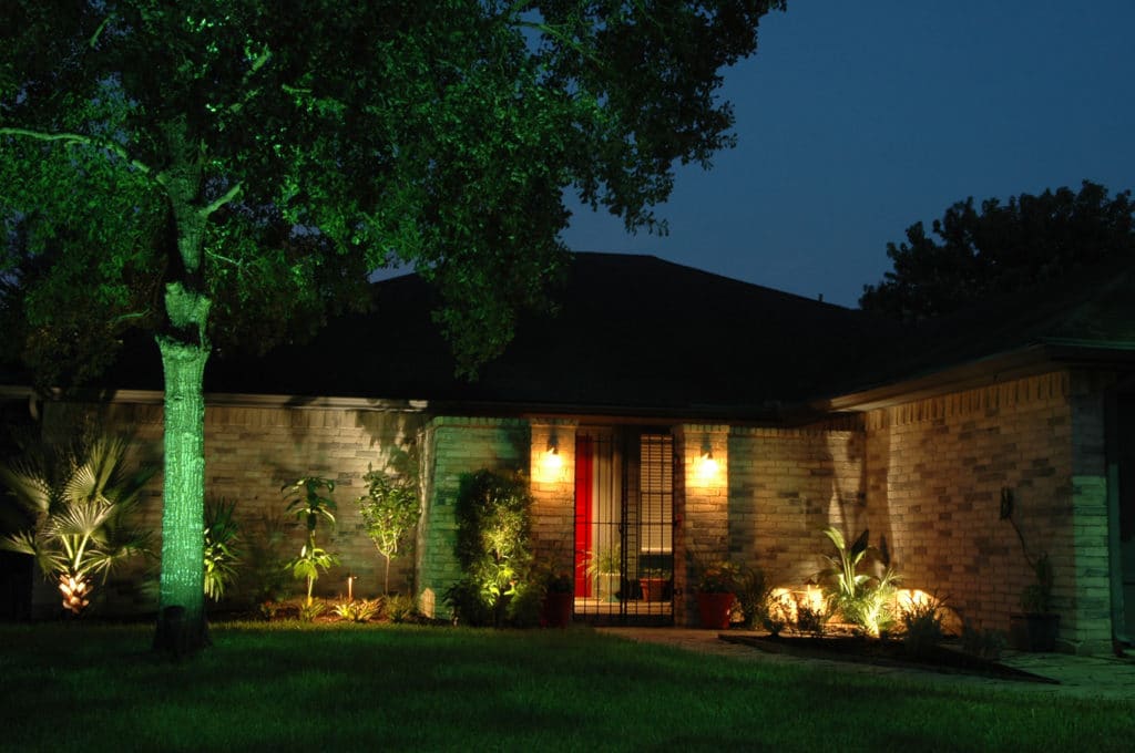 Houston Outdoor Lighting Projects Robert Huff Outdoor Lighting Houston TX